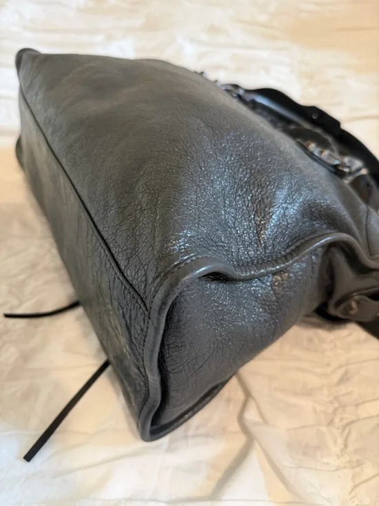 SOLD - Balenciaga Grey (ANTHRACITE) City Bag - Vintage - Picture 6 of 16
